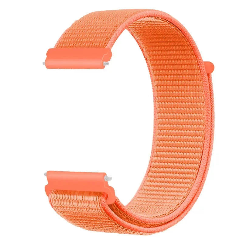 Regulowany nylonowy pasek sportowy do smartwatcha 20mm 22mm, oddychający, lekki pasek do zegarka sportowego i fitnessu | Sansoti