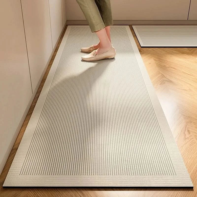 Keukenmat Antislip Minimalistisch Design Comfortabel Vloerafscherming Onderhoudsvriendelijk Elegant Waterafstotend | Sansoti