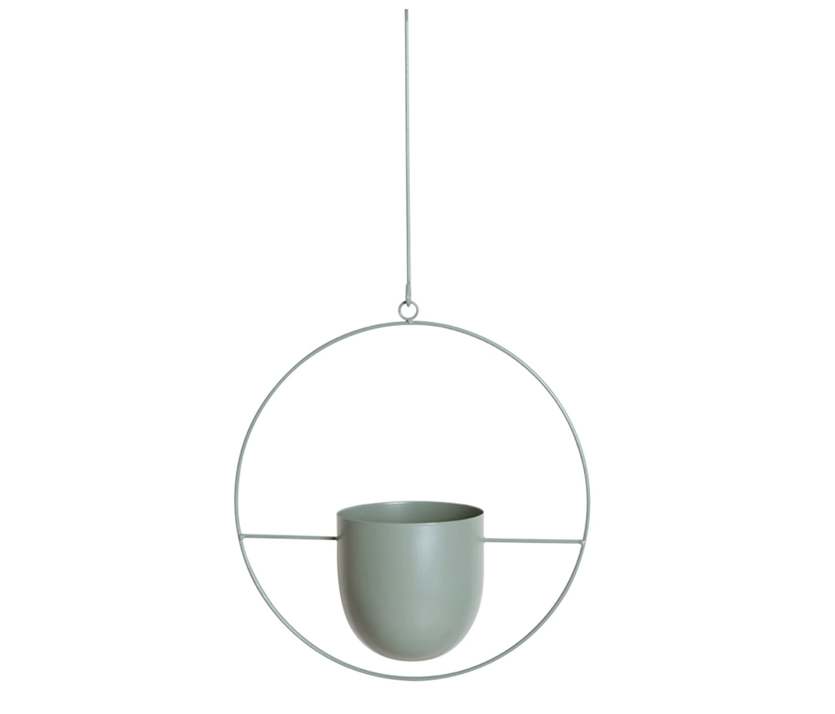 Wandplantenhouder met Minimalistisch IJzeren Frame voor Hangplanten | Sansoti
