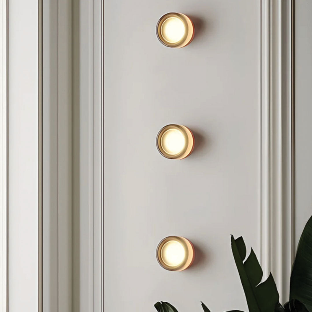 Modern LED Wall Lamp with Minimalist Design in Aluminum and Acrylic - Warm White Light for Living Room Bedroom Hall - Energy Efficient 10W 3000K - Stylish Dimmable Lighting for Luxury Interior | Sansoti