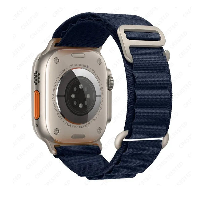 Bracelet de montre en nylon Alpine Loop sportif et réglable, pour smartwatch, activités de plein air et utilisation quotidienne | Sansoti