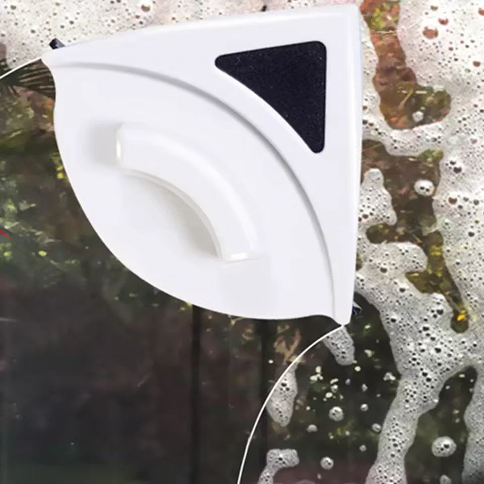 Magnetic Double-Sided Window Cleaner for High Windows & Hard-to-Reach Places | Safe & Efficient | Sansoti