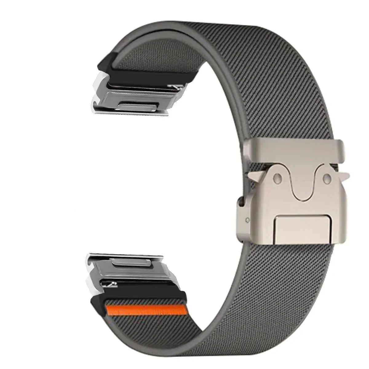 Bracelet de smartwatch en nylon 22-26 mm, design militaire, réglable, unisexe, bracelet de sport universellement compatible | Sansoti