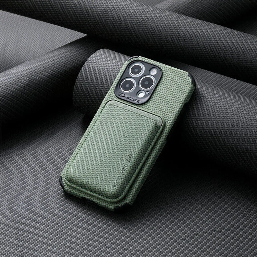 Magnetic Wallet Case for iPhone – Minimalist Phone Case with Card Holder | Sansoti