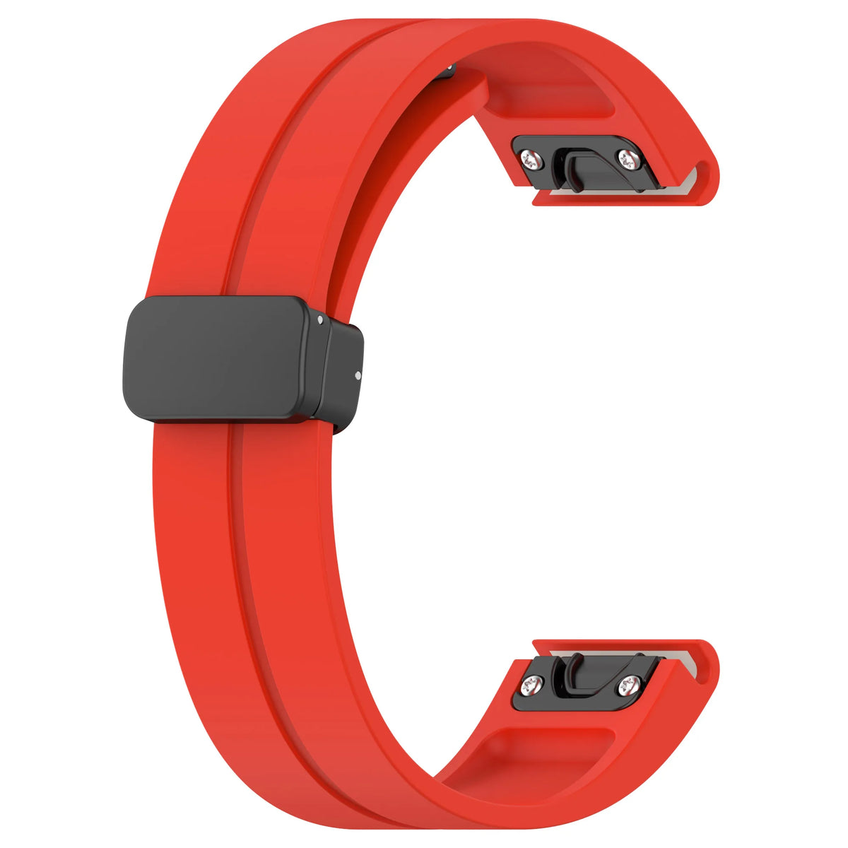 Silicone Smartwatch Band 20mm 22mm 26mm Adjustable Sports-Friendly Comfortable Stylish Watch Band | Sansoti