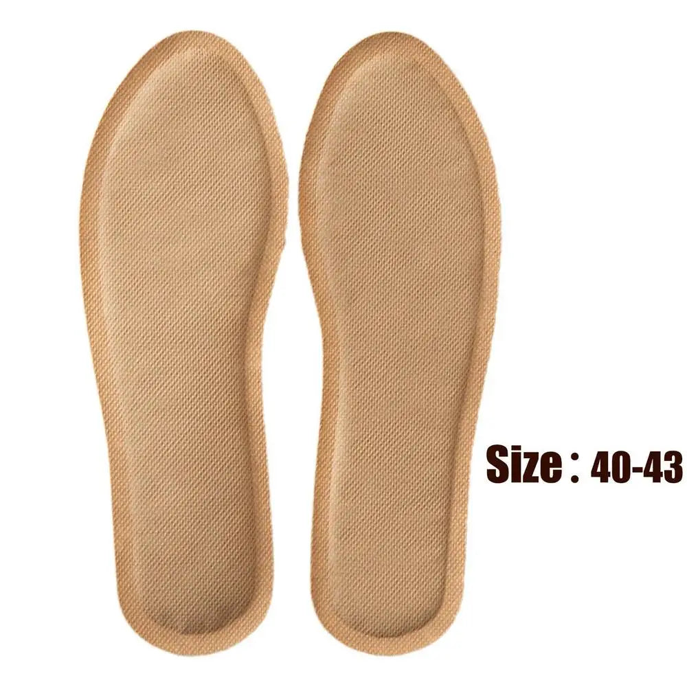 Self-Heating Insoles without Electricity 12 Hours of Warmth Winter Foot Warmers Comfortable Shoes | Sansoti