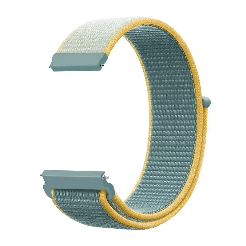 Regulowany nylonowy pasek sportowy do smartwatcha 20mm 22mm, oddychający, lekki pasek do zegarka sportowego i fitnessu | Sansoti