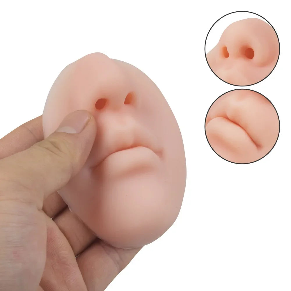 Humorous Nose Soap Dispenser — Wall-Mounted Soap Dispenser with Realistic Nose Design for a Fun Atmosphere | Sansoti
