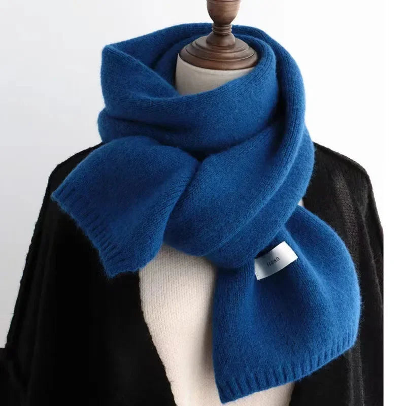 Zachte Cashmere-Look Sjaal voor Dames - Winterwarm Mode Accessoire in 9 Kleuren - 170x21cm Wikkelvarianten | Sansoti