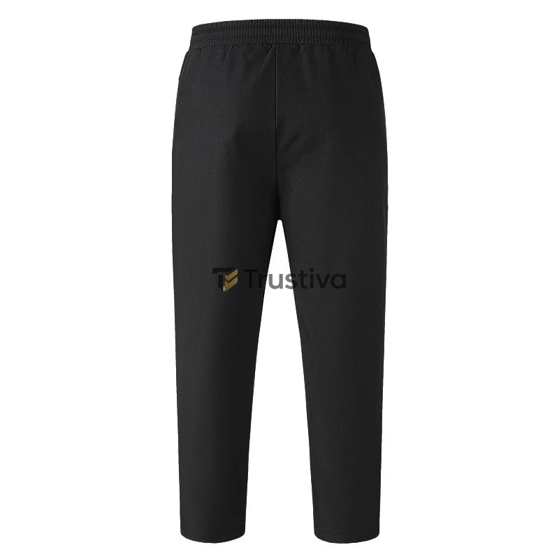 Beheizte Winterhose mit USB-Anschluss, 12 Heizzonen, Baumwolle, Unisex, Schwarz, zum Wandern im Freien und Skifahren | Sansoti