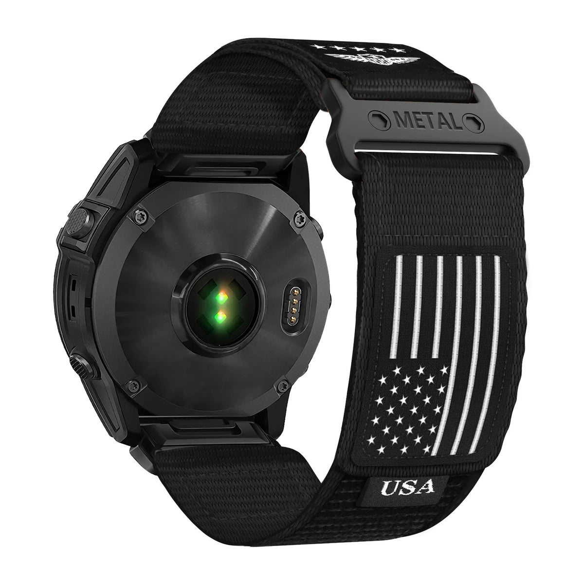 Nylonowy pasek do smartwatcha Sportowy Oddychający Uniwersalny 20mm 22mm 26mm Regulowany pasek na nadgarstek Pasek do zegarka Aktywny | Sansoti