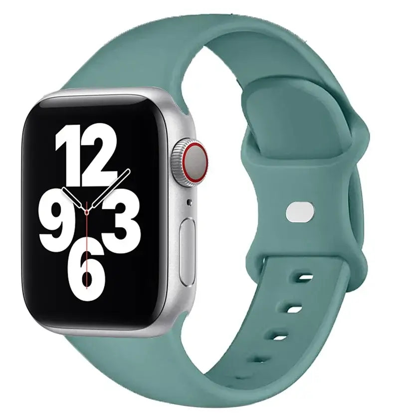Water-Resistant Flexible Silicone Smartwatch Band Soft Watch Strap for Active Daily Use | Sansoti