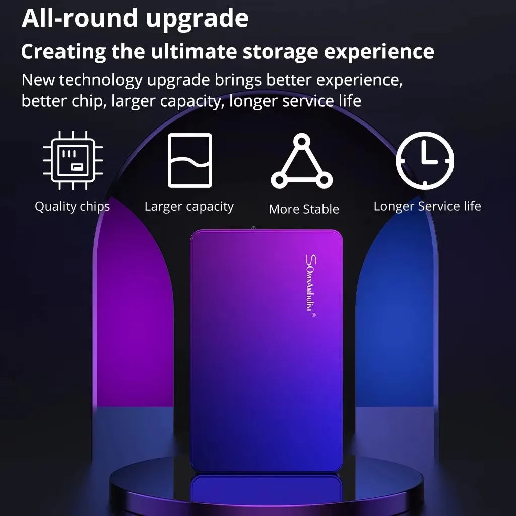 Portable External Hard Drive 2.5 inch 320GB-1TB USB3.0 Fast Storage for PC Laptop TV Gaming Console | Sansoti