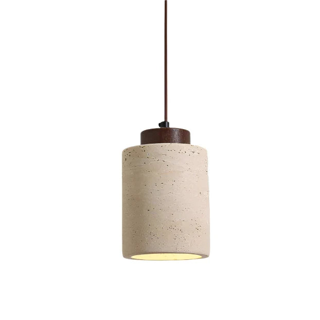 Wandlampe Marmor Alabaster Rund LED 3000K Travertin Nordic Design | Sansoti