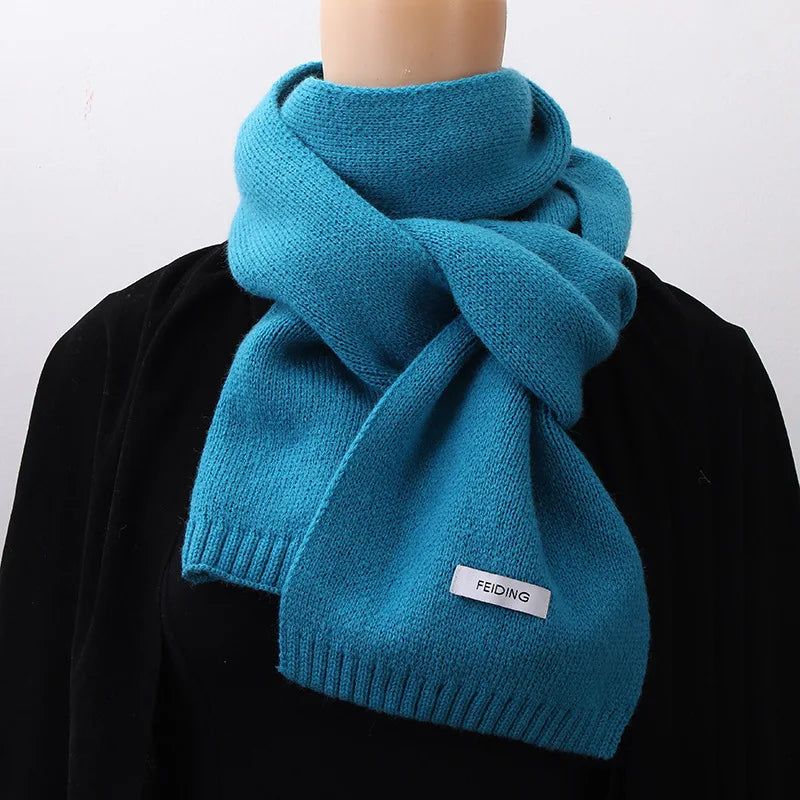 Zachte Cashmere-Look Sjaal voor Dames - Winterwarm Mode Accessoire in 9 Kleuren - 170x21cm Wikkelvarianten | Sansoti