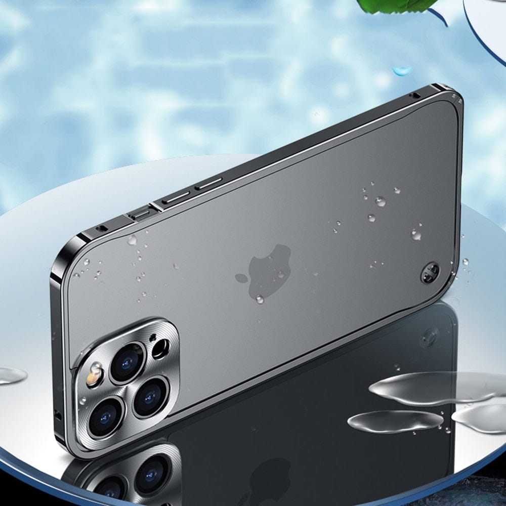 Aluminum iPhone Case Lightweight Protection Precision CNC-Milled Robust Slim Bumper Case Premium Metal Phone Cover | Sansoti