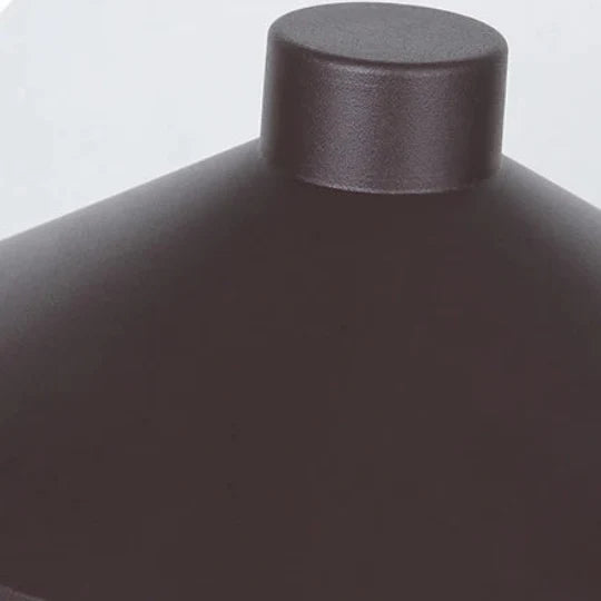 Metallene Pollerleuchte für den Garten in Schirmform mit LED für Wege, Eingänge und stimmungsvolle Außenbeleuchtung | Sansoti