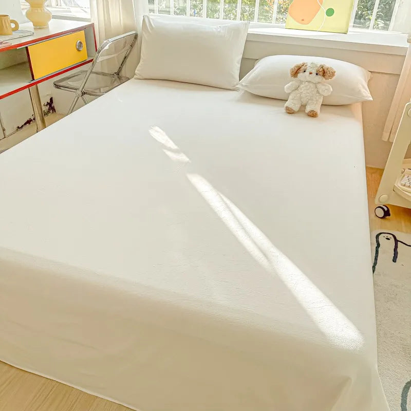 Sansoti | Percale Cotton Bedding Set | 100% Organic | Breathable & Soft | 3-piece