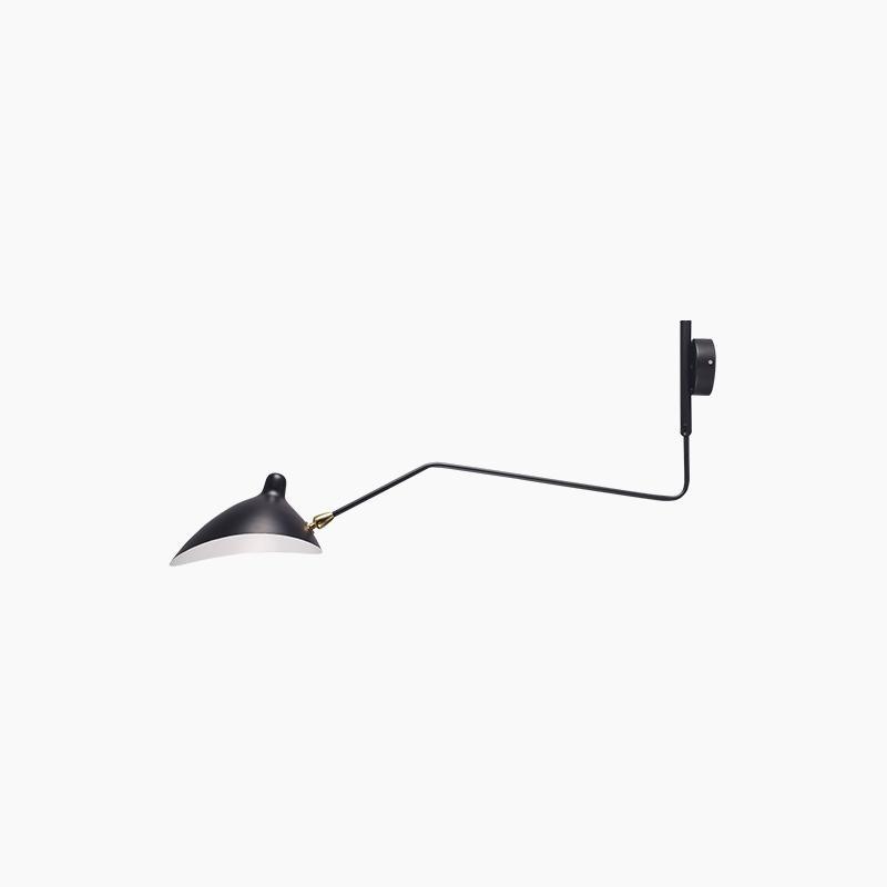 Adjustable Steel Wall Light 1-Head / 2-Head 60-140 cm Modern Design Metal Brass Chrome E26/E27 Socket Adjustable Shade Directional Light Interior | Sansoti