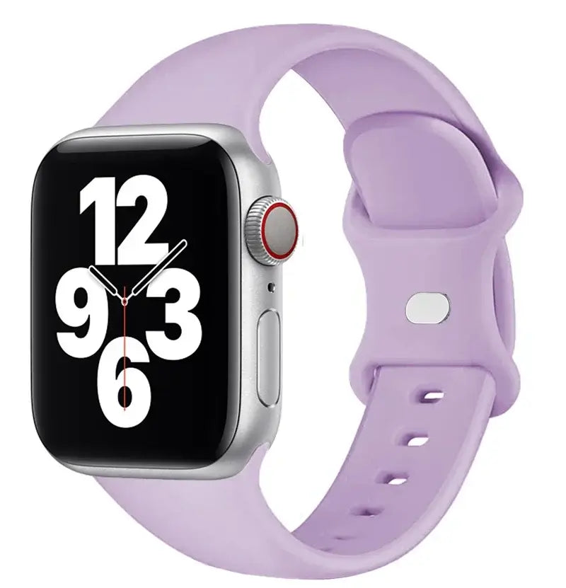 Water-Resistant Flexible Silicone Smartwatch Band Soft Watch Strap for Active Daily Use | Sansoti