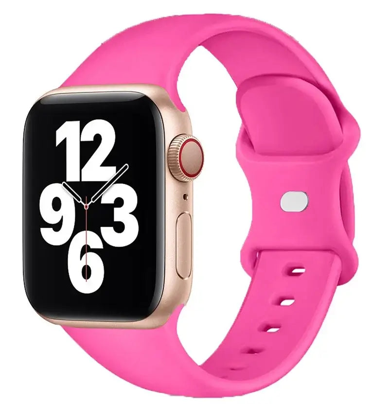 Water-Resistant Flexible Silicone Smartwatch Band Soft Watch Strap for Active Daily Use | Sansoti