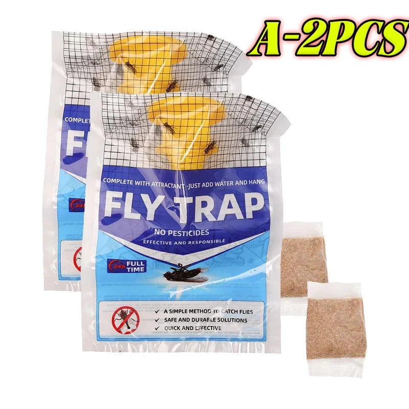 Hanging Outdoor Insect Trap with Natural Bait Disposable Fly Trap for Garden Patio Balcony Camping | Sansoti