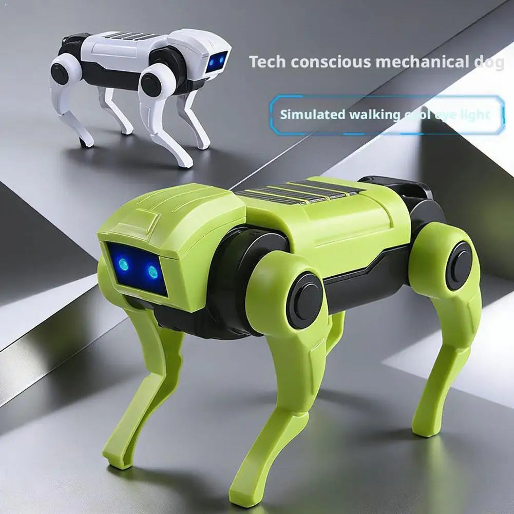 Robotische Hond Bouwset Educatief Speelgoed met LED Ogen STEM Techniek Cadeau voor Kinderen Jongens Meisjes | Sansoti