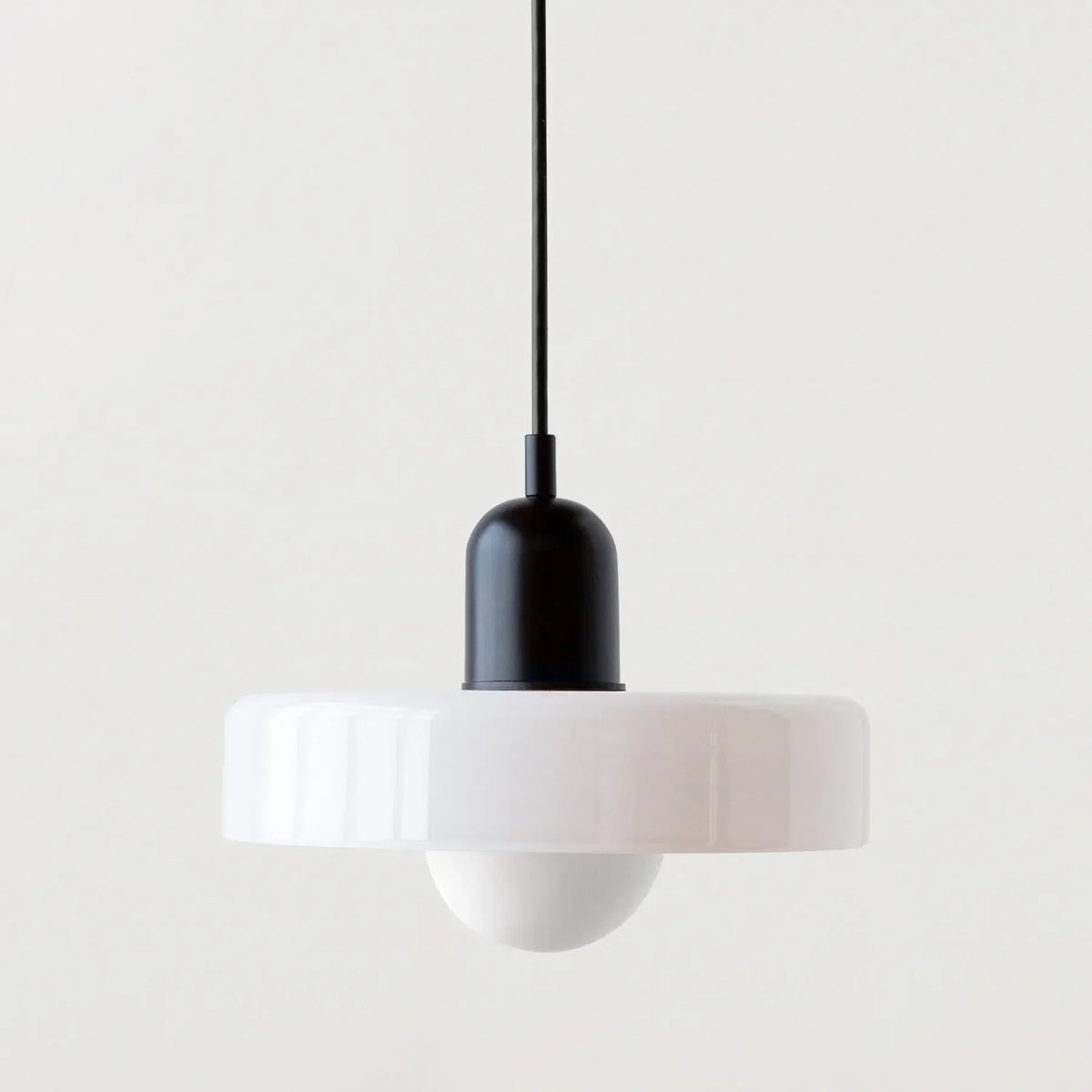 Suspension en verre avec boule colorée pour salle à manger et chambre, éclairage design moderne, plafonnier d’ambiance, intérieur | Sansoti