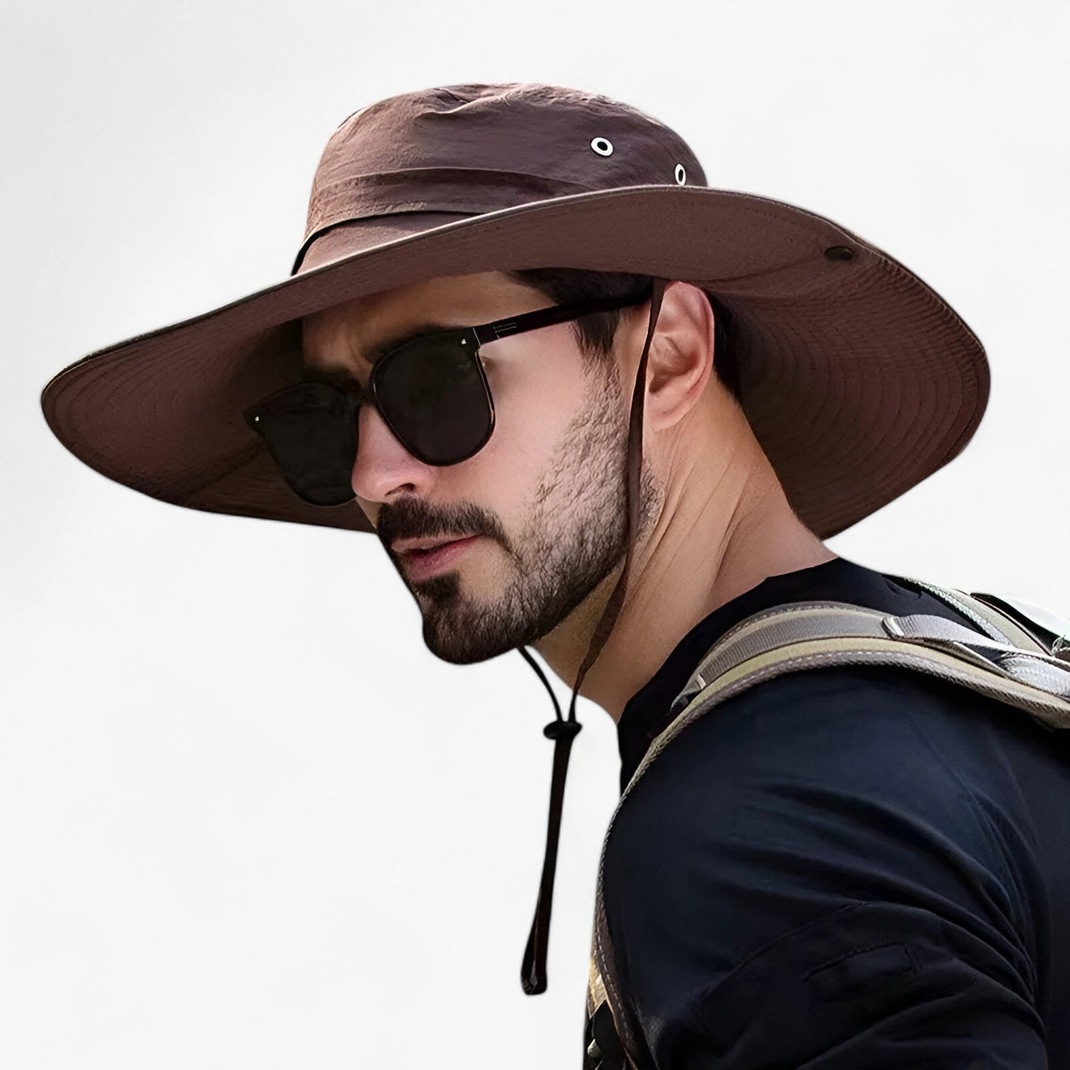 Breathable Hiking Hat with UV Protection - Sun Hat for Hiking, Fishing and Outdoor Activities with Climate Control | Sansoti