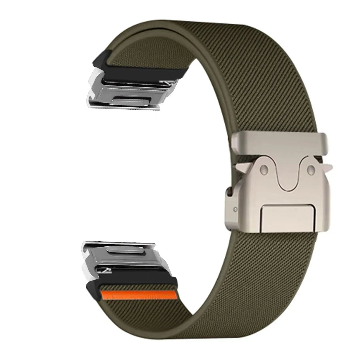 Bracelet de smartwatch en nylon 22-26 mm, design militaire, réglable, unisexe, bracelet de sport universellement compatible | Sansoti