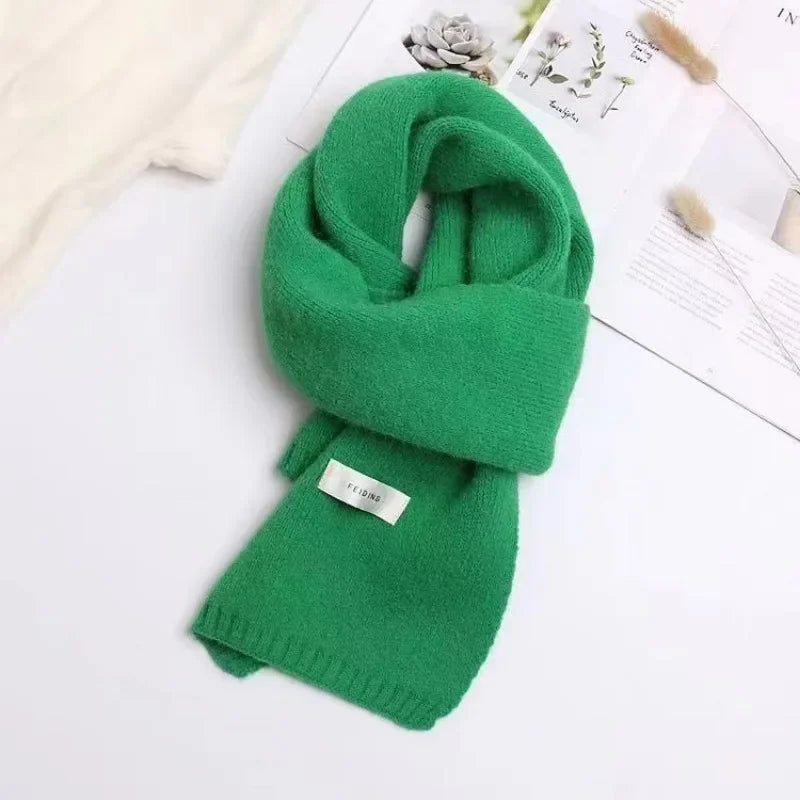 Zachte Cashmere-Look Sjaal voor Dames - Winterwarm Mode Accessoire in 9 Kleuren - 170x21cm Wikkelvarianten | Sansoti