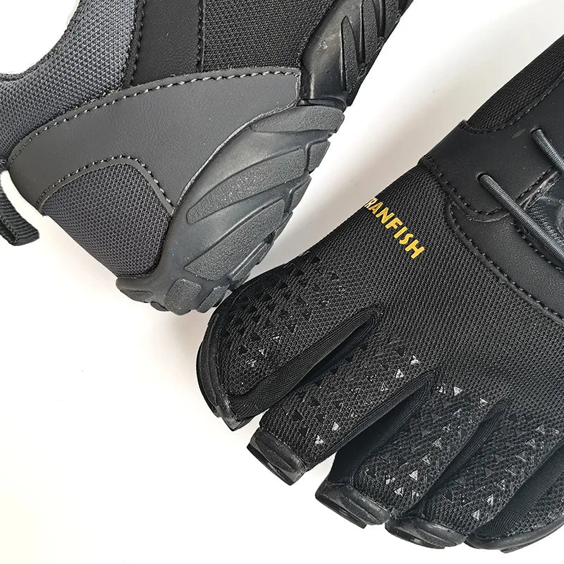Unisex-Zehenschuhe mit Zehentrenner, Outdoor-Barfuß-Laufschuhe, sportlich zum Wandern, 35-47 | Sansoti