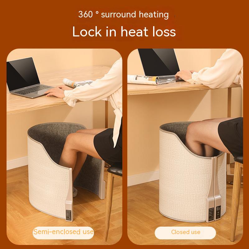 Electric Leg Warmer Desk Foot Warmer with Digital Display Adjustable Temperature Home Office | Sansoti
