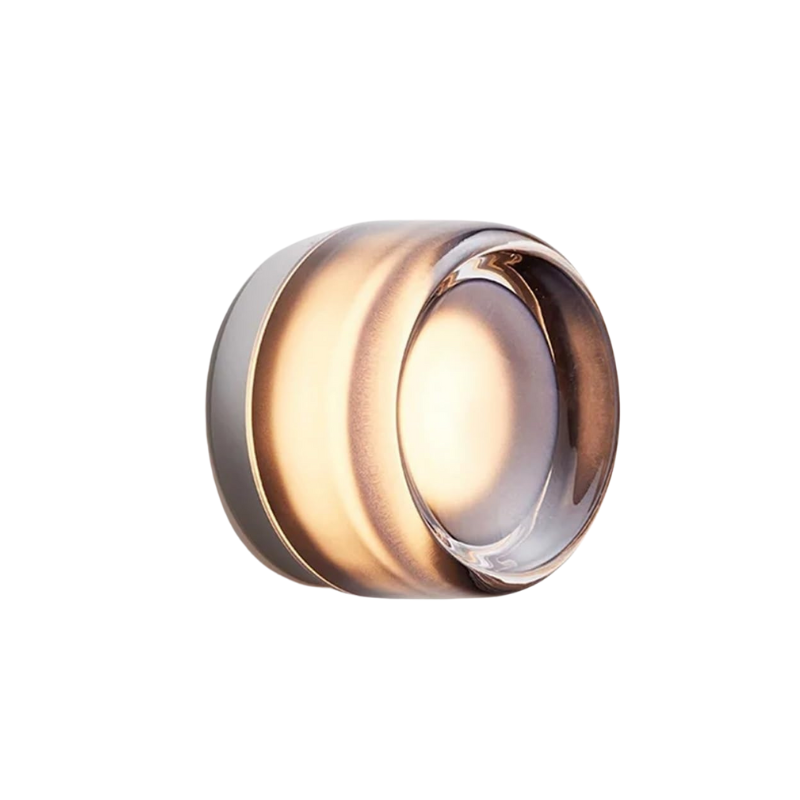 Moderne LED-wandlamp met minimalistisch design in aluminium en acryl - warm wit licht voor woonkamer slaapkamer hal - energiezuinig 10W 3000K - stijlvol dimbare verlichting voor luxe interieur | Sansoti