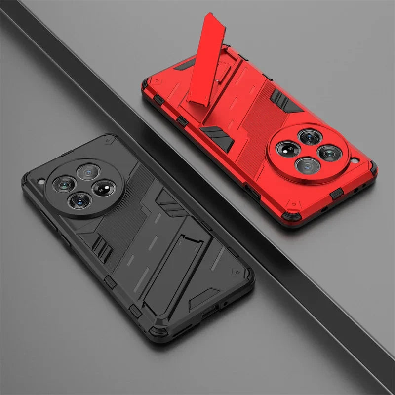 Shockproof Phone Case with Stand for OnePlus 15 13 12 11 10 Nord Black Blue Green Red Protection | Sansoti
