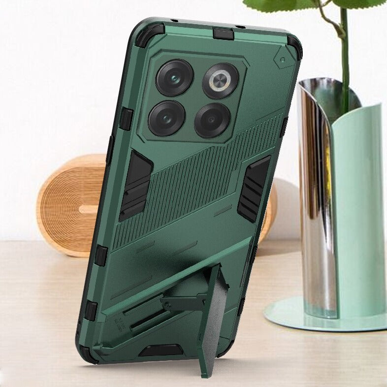 Shockproof Phone Case with Stand for OnePlus 15 13 12 11 10 Nord Black Blue Green Red Protection | Sansoti