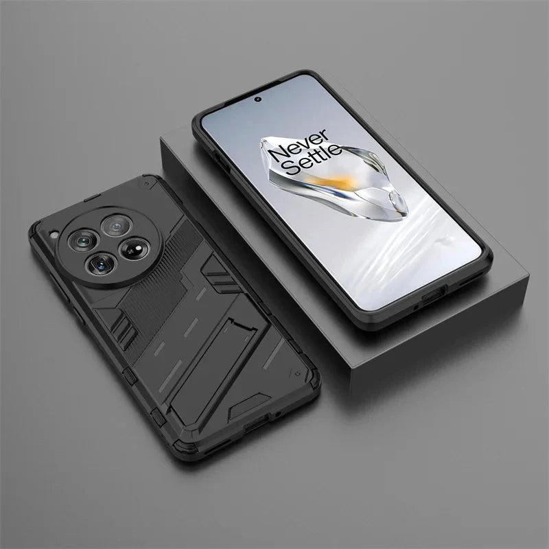 Shockproof Phone Case with Stand for OnePlus 15 13 12 11 10 Nord Black Blue Green Red Protection | Sansoti