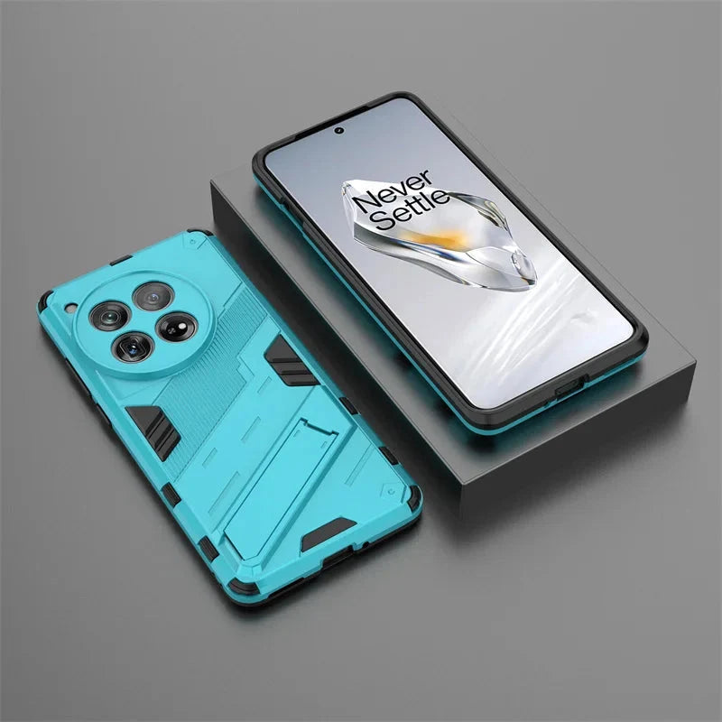 Shockproof Phone Case with Stand for OnePlus 15 13 12 11 10 Nord Black Blue Green Red Protection | Sansoti