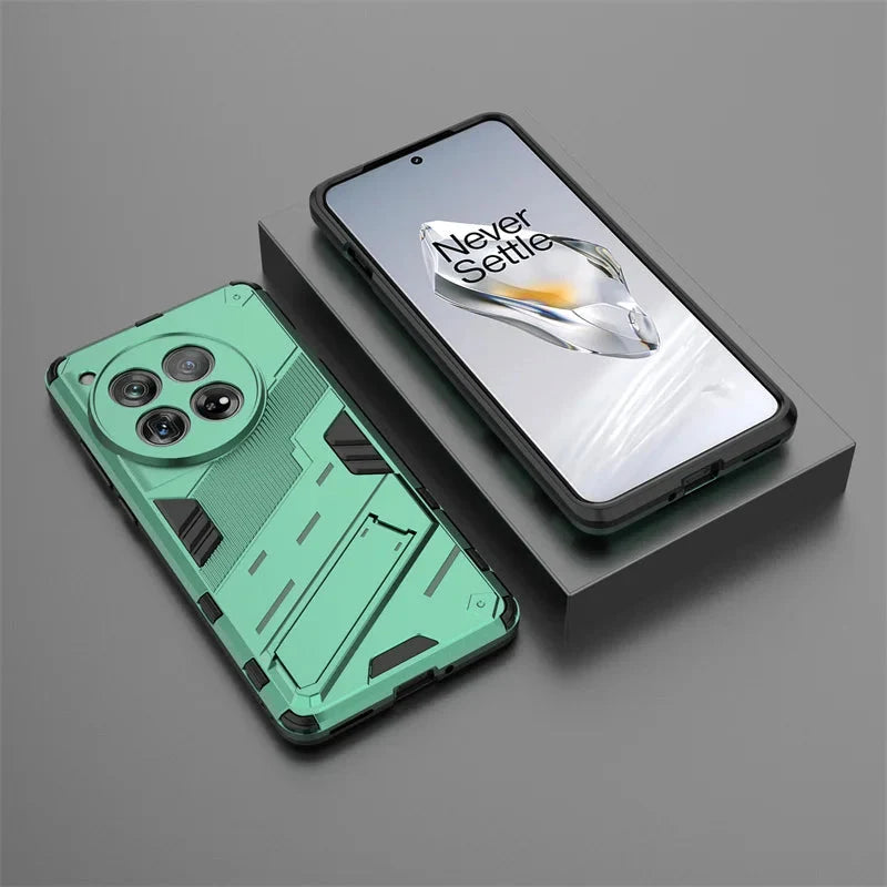 Shockproof Phone Case with Stand for OnePlus 15 13 12 11 10 Nord Black Blue Green Red Protection | Sansoti