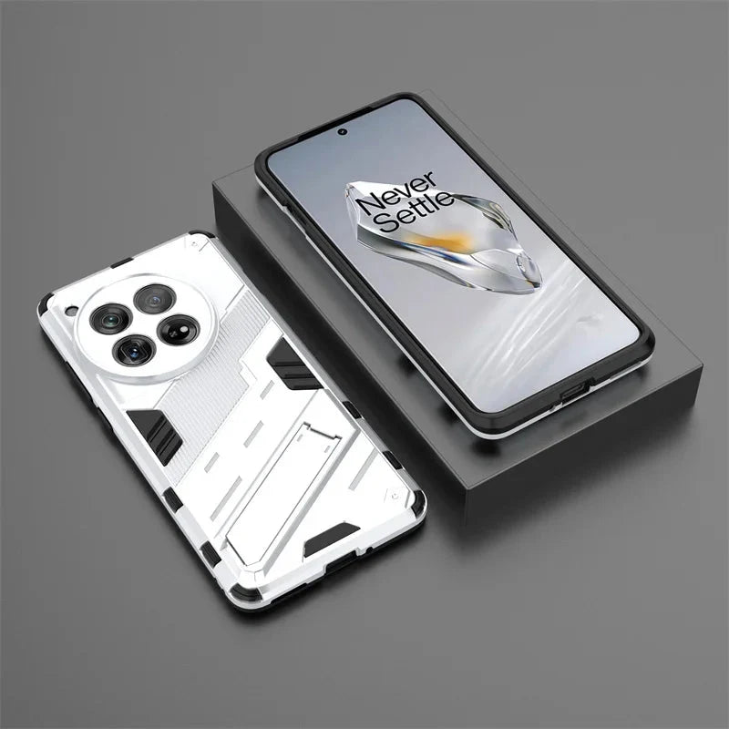 Shockproof Phone Case with Stand for OnePlus 15 13 12 11 10 Nord Black Blue Green Red Protection | Sansoti