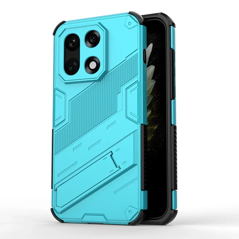 Shockproof Phone Case with Stand for OnePlus 15 13 12 11 10 Nord Black Blue Green Red Protection | Sansoti