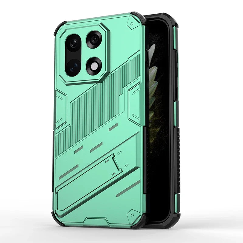 Shockproof Phone Case with Stand for OnePlus 15 13 12 11 10 Nord Black Blue Green Red Protection | Sansoti