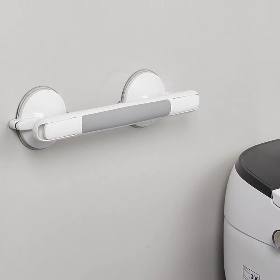 Sicherheitsgriff für Dusche mit Saugnäpfen – Rutschfester Haltegriff Badezimmer Halterung Senioren Sicherheit Montagefrei | Sansoti