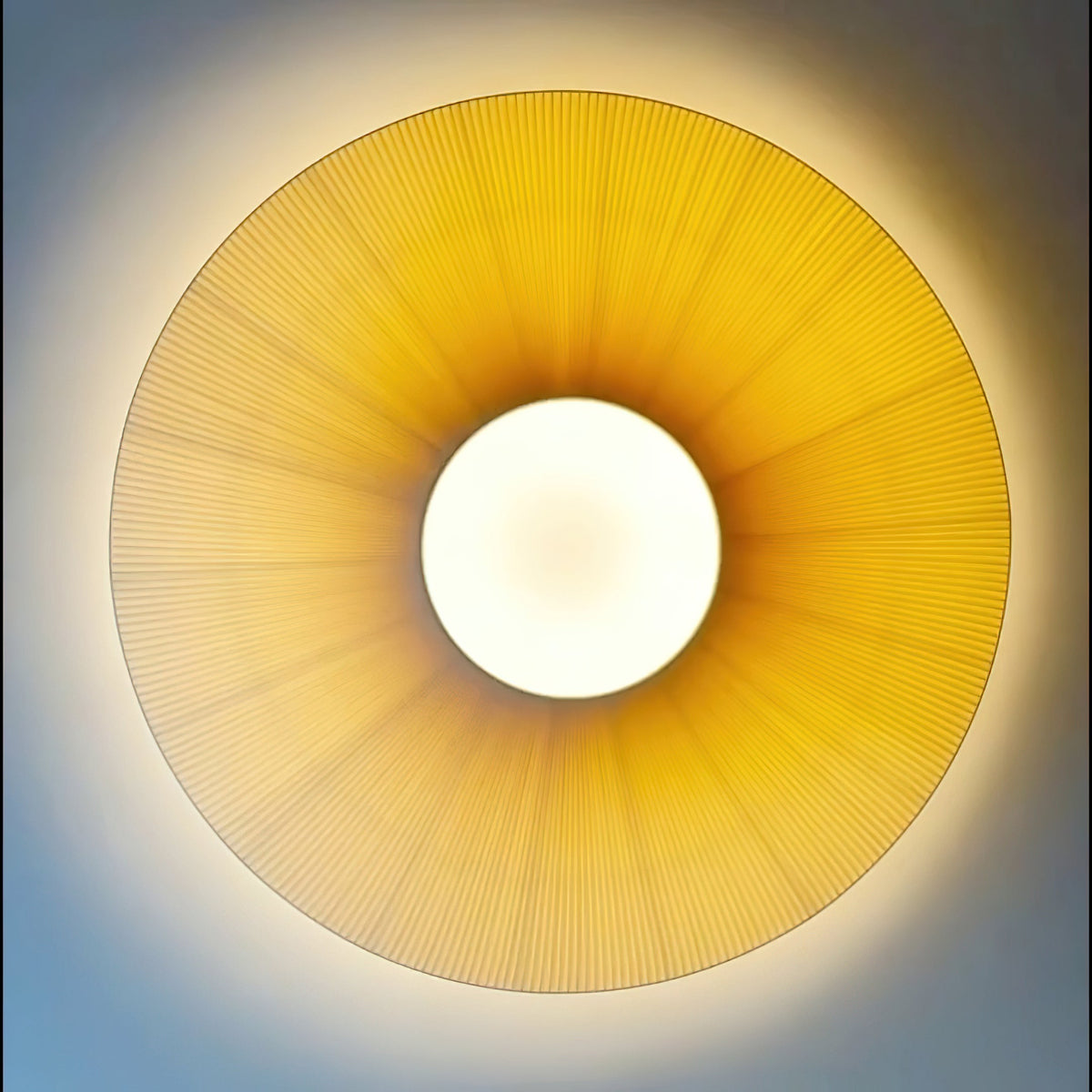 Ceiling Lamp Oriental Style Fabric Shade Soft Lighting for Dining Room Living Room Dimmable 3 Sizes | Sansoti