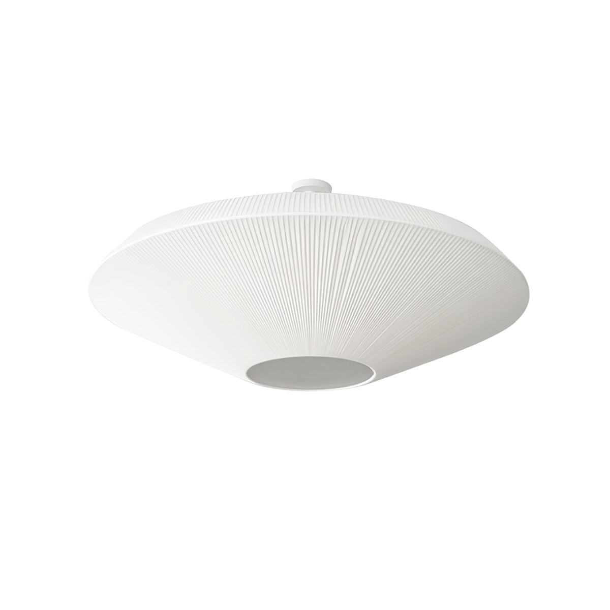 Ceiling Lamp Oriental Style Fabric Shade Soft Lighting for Dining Room Living Room Dimmable 3 Sizes | Sansoti