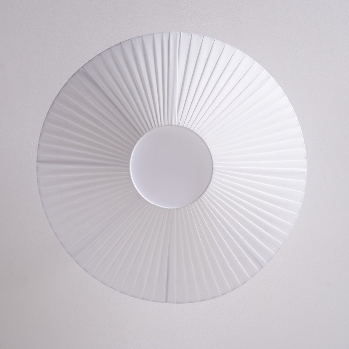 Ceiling Lamp Oriental Style Fabric Shade Soft Lighting for Dining Room Living Room Dimmable 3 Sizes | Sansoti