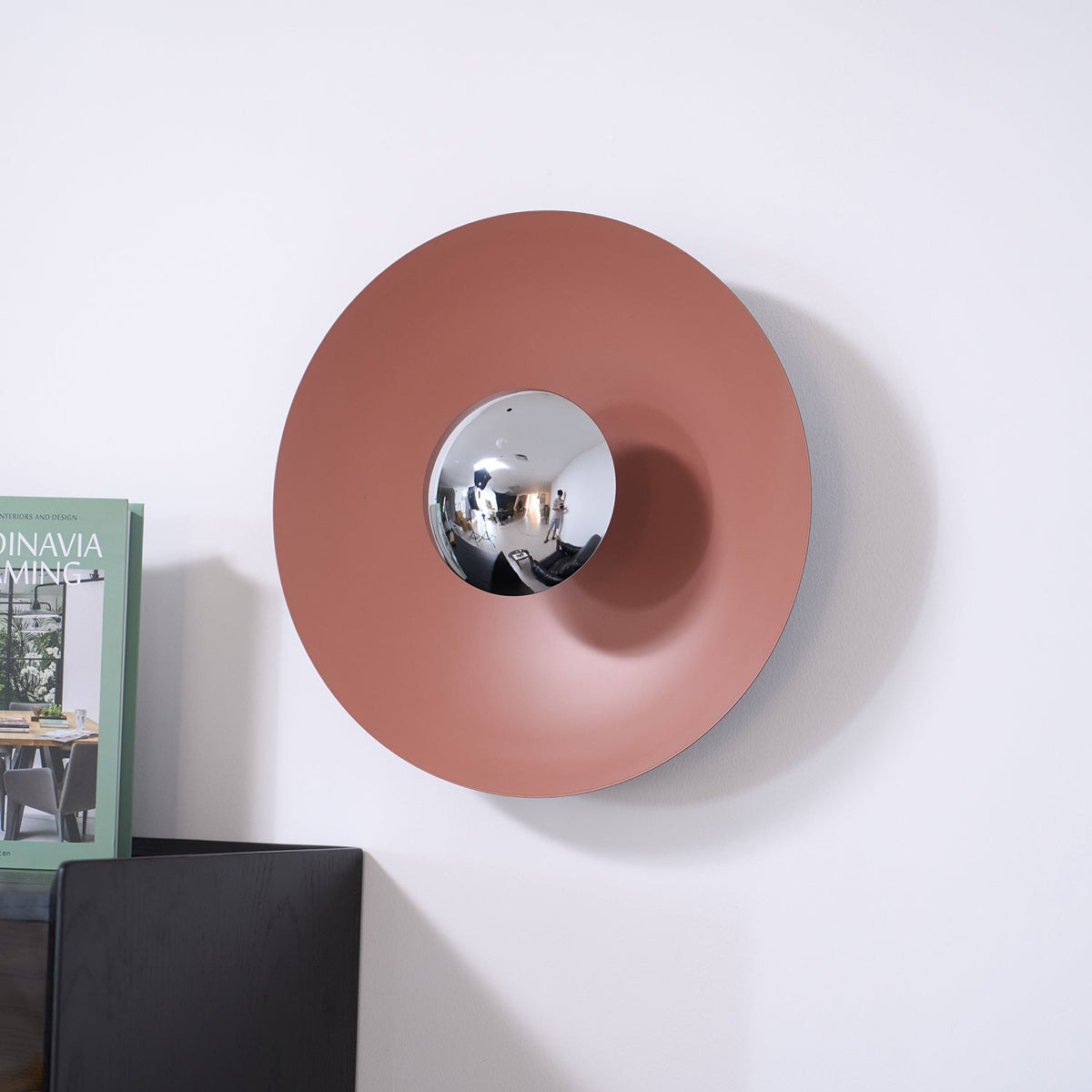 Runde LED-Wandleuchte Eclipse Metall Deckenleuchte Moderne minimalistische Beleuchtung Wohnzimmer Schlafzimmer | Sansoti