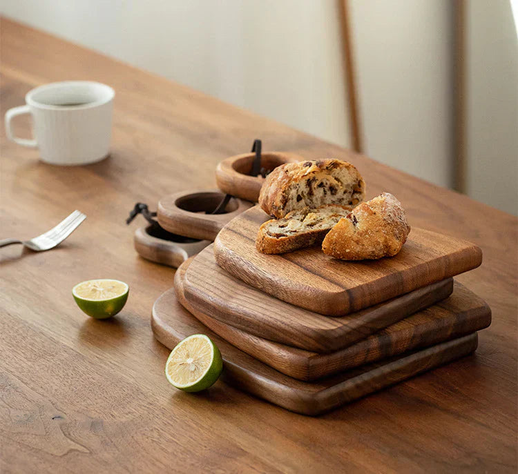 Double-Sided Walnut Cutting Board – Luxury for Cutting & Serving | Sansoti