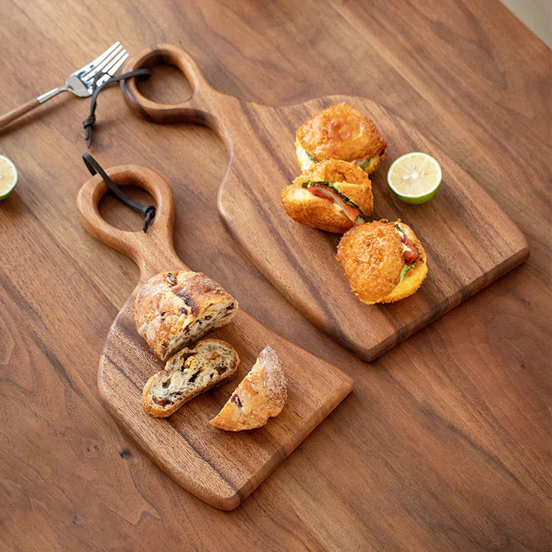 Double-Sided Walnut Cutting Board – Luxury for Cutting & Serving | Sansoti