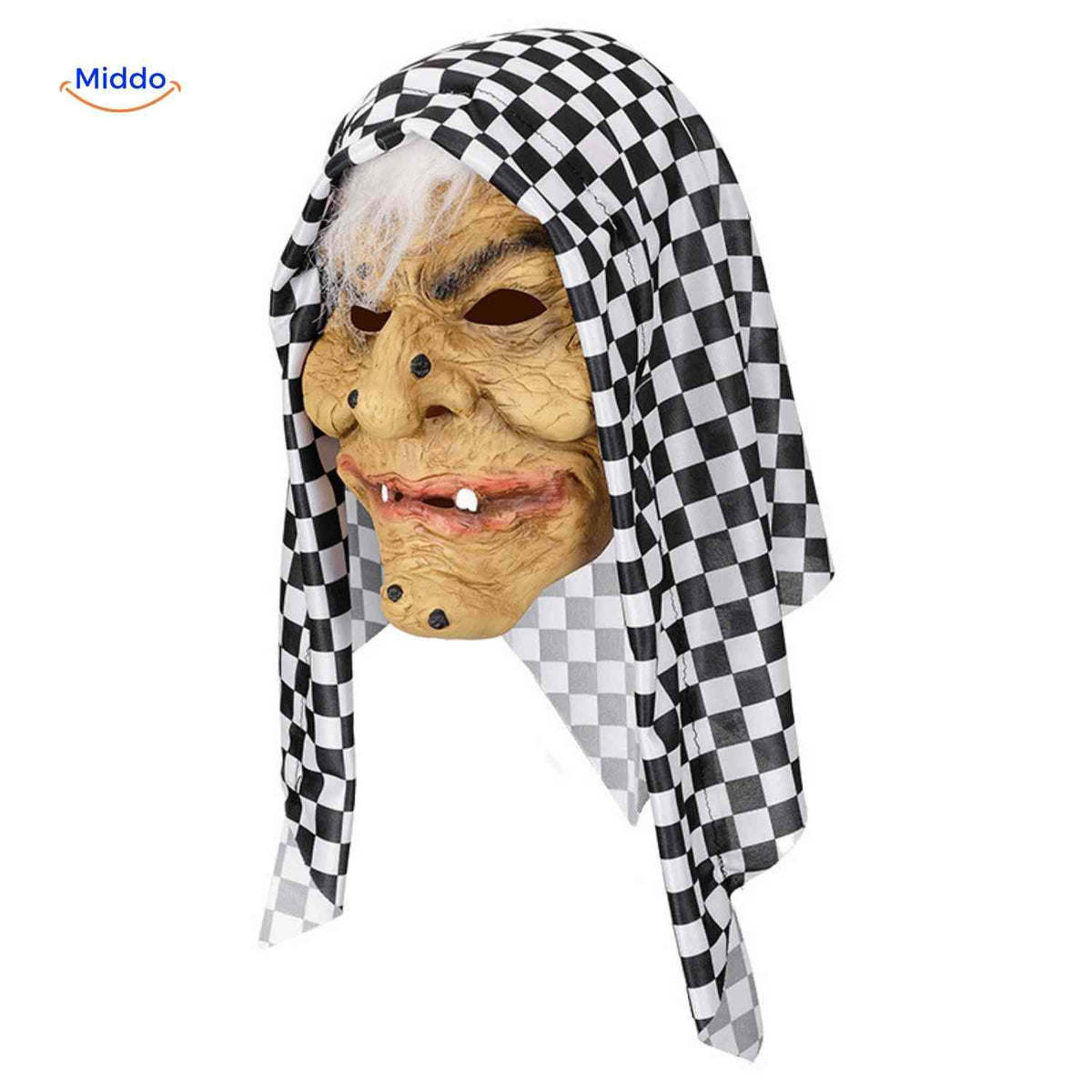 Horror Mask with Hood Full Face Skull Halloween Cosplay Party Mask Breathable Comfortable Spooky | Sansoti
